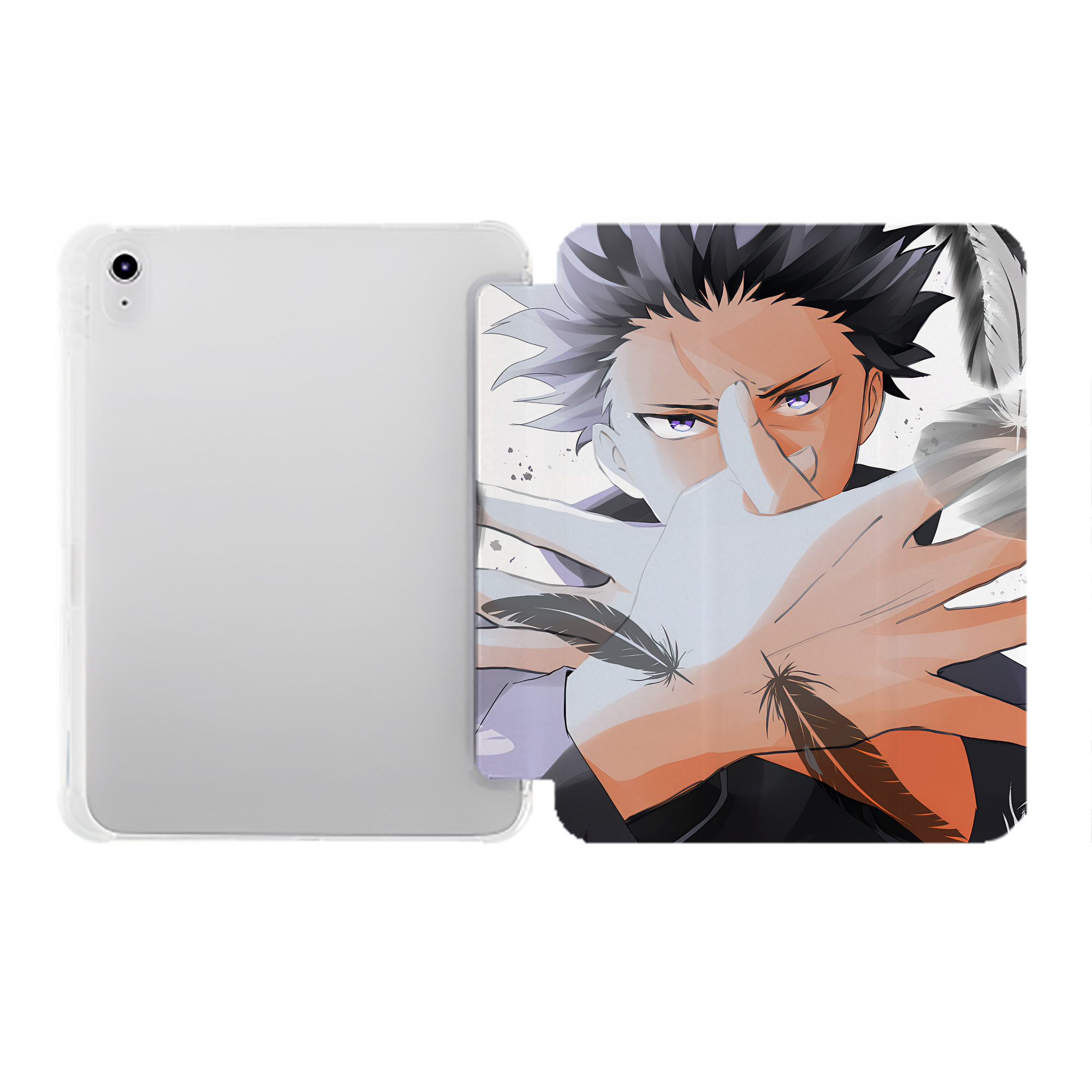 （画像用） SPY×FAMILY间谍家家酒 IPad ケース ペン収納付き 三つ折りスタンド PUレザー×シリコン 対応機種9.5/10.5/10.9インチ